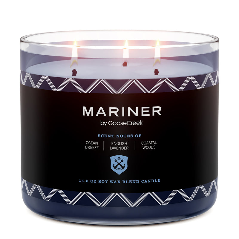 Mariner 3-Wick Candle Daily 4-0204